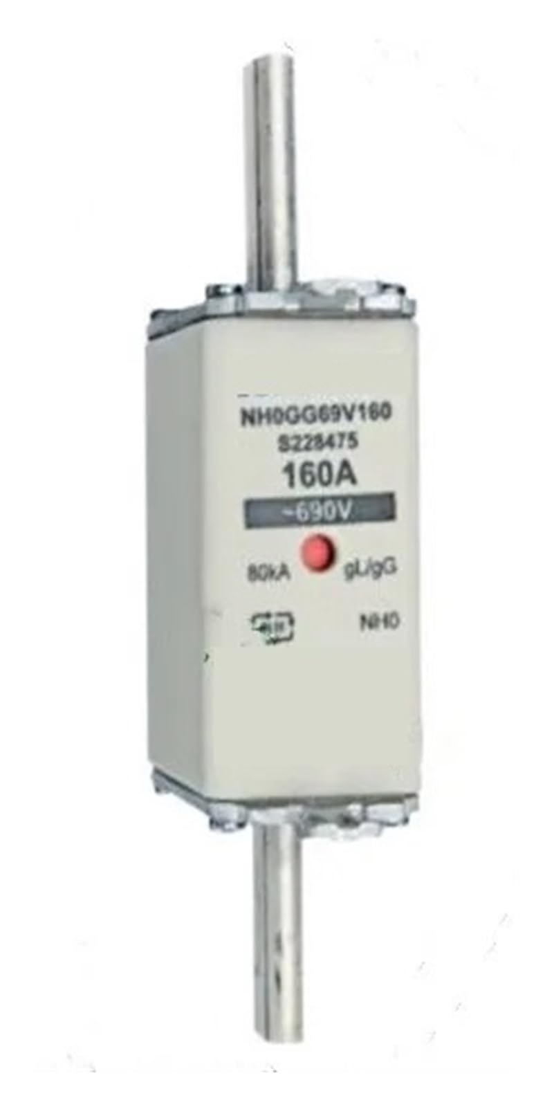 Fusibles NH0GG69V160 S228475 cartouche couteau NH0 gG 160A 690V armoire electrique