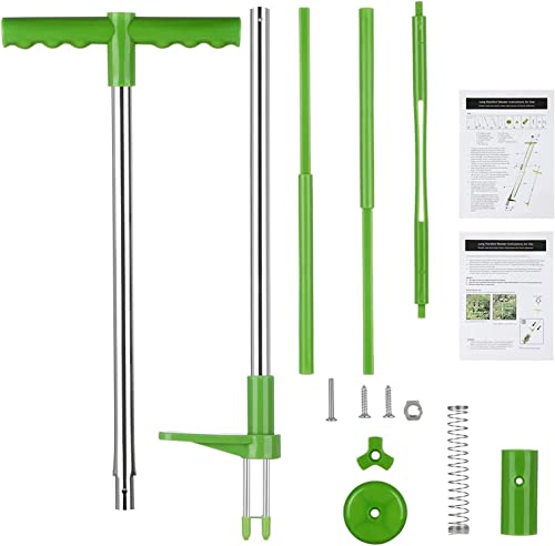 Weed Puller,Stand Up Weeder Hand Tool With Foot Pedal,Long Handled 3 Claw Weeder Manual Weed Puller Lightweight Weed Remover For Dandelion,Standup Weed Root Pulling Tool,Grabber,Easy Root Remover #TOP6