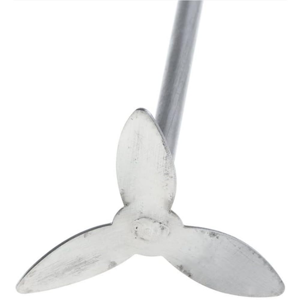 Stainless Steel Stirrer Anchor Paddle 3-Blade Stirring Rod Electric Overhead Stirring Rod Lab Industrial Stirring
