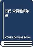五代 宋初藩鎮年表