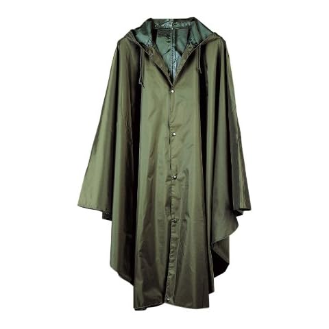 Baleno Men's Tornado Rain Poncho - Green (Khaki), 2XL/3XL Cover