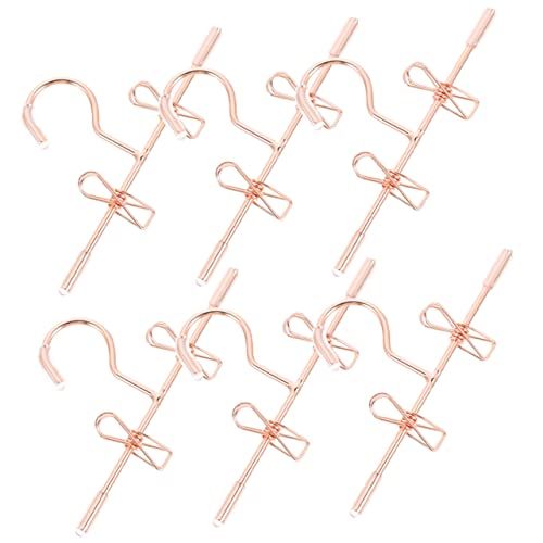 Mini-cintre de qualité supérieure en métal or rose MAGICLULU - 8