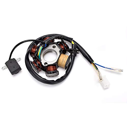 Hiaors Ignition Stator Magneto Ac 6 Pole Coil For Gy6 150 150Cc Scooter Moped Atv Dune Buggy Go Kart #TOP1