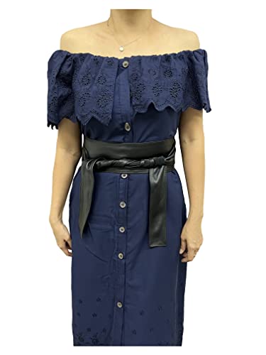 luvsecretlingerie Woman Genuine leather Obi belts, plus size belts, sash belts, double wrap belts4