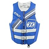 JetPilot Cause Neoprene CGA Vest-XL-Blue Adult Water Life Jacket Vest for Extreme Sports Boat Kayak...