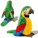 ou trouver un perroquet en peluche Taille idéale : Avec ses 30 cm, ce joli perroquet en peluche est suffisamment pratique pour être emporté partout et assez grand pour constituer une jolie décoration.