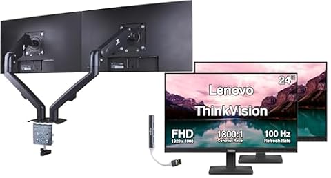 Lenovo Dual Monitor Comparison: Best Displays for Workspaces