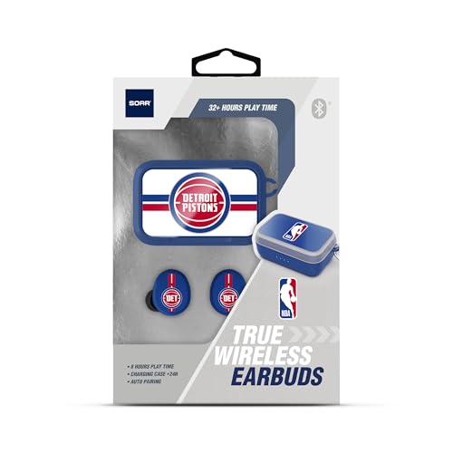 Image of SOAR NBA Wireless Sport Earbuds: Comfortable Fit & Convenient Charging