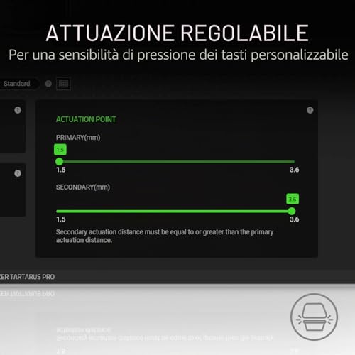 Tartarus Pro - Tastiera dell'Interruttore Ottico Analogico modalità di fuoco rapido (32 Tasti Programmabili - Tastiera gaming - Immagine 4