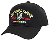 Military Productions Army Security Agency Vietnam Veteran Cap