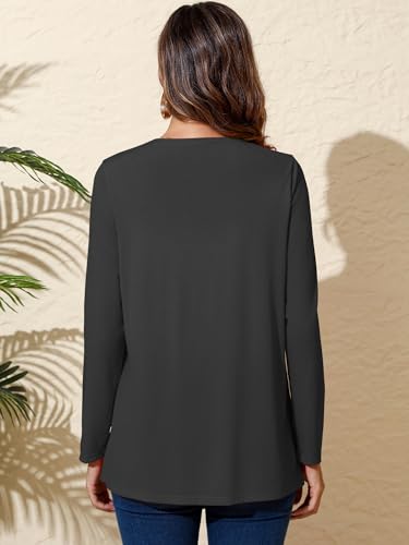 Image of Women's Lightweight Open Front Cardigans Casual Soft Drape Spring Summer Fall Cardigan S-3XL