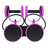 Core & Bauchtrainer Bauch Übungs-Rolle Gummi mit extra dicker Knie-Auflage-Matte - Body Fitness Krafttraining Maschine Rad Gym Werkzeug Bauchtrainer Ideal for Anfänger und erfahrene p sit up trainings