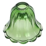 Éclairage doux et lumineux : les abat-jour en verre diffusent la lumière de façon uniforme, permettant à chaque ampoule de rechange de produire un éclairage apaisant, idéal pour créer l'ambiance d'une lampe de salon ou d'une lampe de chevet. convient également comme suspension ou abat-jour décoratif