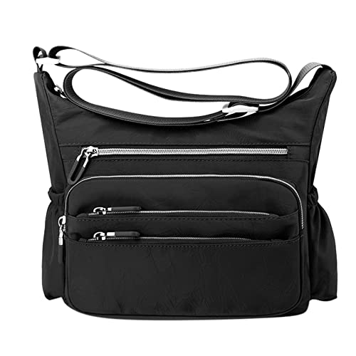 Sac à bandoulière tendance pour femmes avec plusieurs poches pratiques