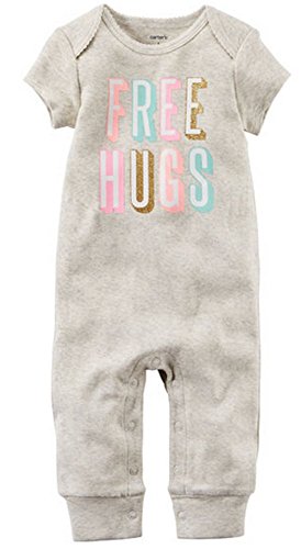 Jumper Carter's Girls Free Hugs Heather robe salopette fille