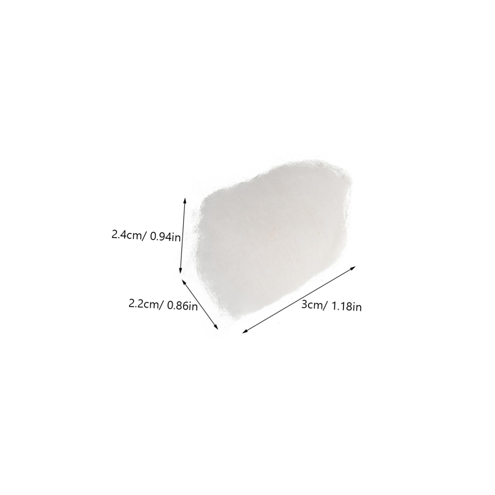 Batuffoli di Cotone Purissimi 500g in Cotone per Cura Unghie