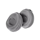 Yantoers Pack of 2 Zipper Travel Watch Cases Single Watch Storage Boxes for Wristwatches and Smart Watches up to 50mm (Grey)