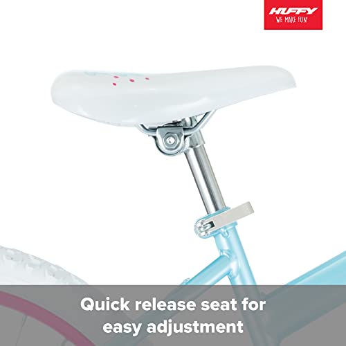 Huffy Illuminate 20” Girl’s Bike With Kickstand, Light Blue & Bicycle Company Kids Bike, Motox, 14" Gloss Blue, 14 Inch Wheel, Quick Connect Assembly #TOP3