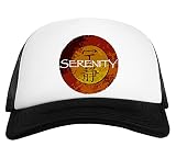 Serenity Weiß Schwarz Unisex Baseball Cap White Black Unisex
