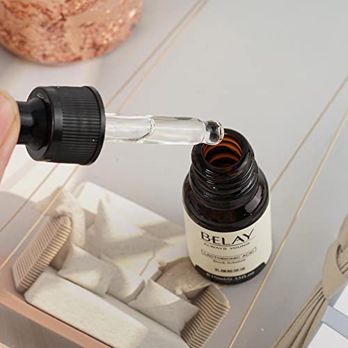 Lactobionic Acid Face Essence Serum Hyaluronic Serum Skin Care Deep Facial Anti Aging Essence Intensive Face Lifting Firming Shrink Pores Brightening Essence Oil #TOP3