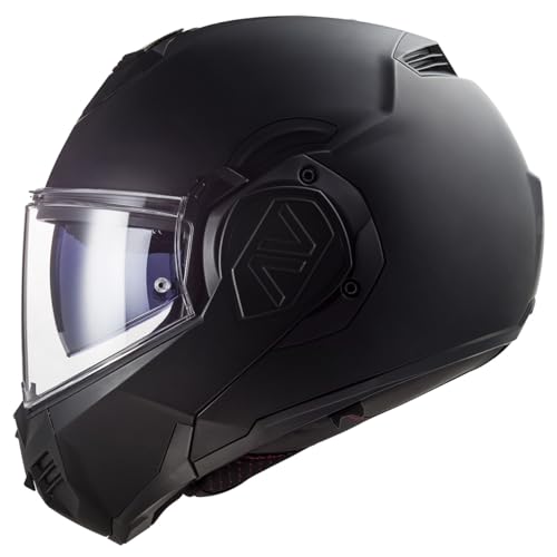 LS2 Helmets Advant Modular Helmet (Noir Matte Black - X-Small) by LS2 - Image 3