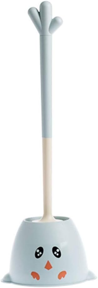 Toilet Brush Holder Beautiful and Durable Toilet Brush, Bathroom Cleaning Brush, Spherical Brush with Strong Cleaning Power Will not,Toilet Brush with Holder