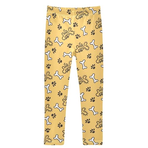 Girls Leggings Tights Pants for Kids Toddler Running Yoga Leggings for Girls 4-10 Years