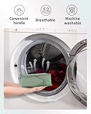 ECOHUB 5 Set Compression Packing Cubes for Suitcases Organiser Bags Set Travel Essentials with Shoe Bags for Travel Tear-resistant Travel Accessories with ID Tag Expandable Packing Bags(Green) - Image 8