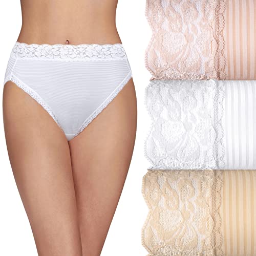 Vanity Fair Women's Flattering Lace Panties: Lightweight & Silky with Superior...