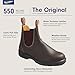 Blundstone 550 Unisex Classic Series Chelsea Boot for Men and Women with Shock Absorption and Premium Water Resistant Leather, Walnut Brown, 12 US Men / 14 US Women / 11 AU