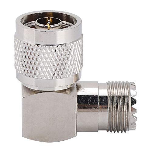 Conector De ângulo Reto Tipo N, Conectores Coaxiais Macho Para Fêmea N Cotovelo Direito Adaptadores