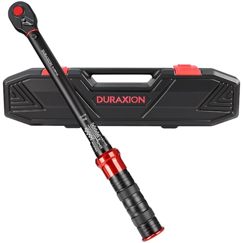DURAXION 1/2-Inch Drive Torque Wrench 10-170ft.lb/13.6-230.5Nm, ±3% Precision Dual Direction