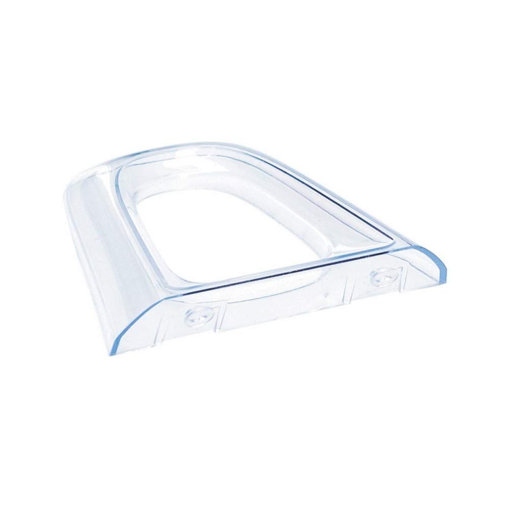 Tischprospekthalter / Flyerhalter DIN A5 Hoch / 8 Fächer / transparent