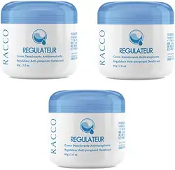 Kit 3 Unidades Creme Desodorante Regulateur, 60g - Racco