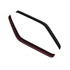 TuningPros Outside Mount Window Vent Visors Rain Guards Compatible with Chevrolet Astro 1995-2005 | Side Window Wind Deflectors Rain Shields | Smoke Tinted, 2 Pcs Set, DGWV-048 #1