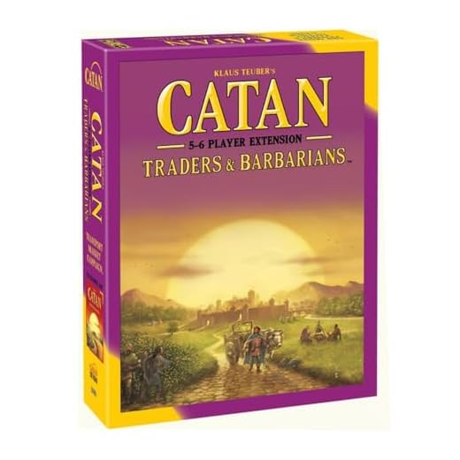 Catan Traders and Barbarians Board Game Extension Allowing a Total of 5 to 6 Players for The Catan Traders and Barbarians Expansion | Board Game for Adults and Family | Made by Catan Studio