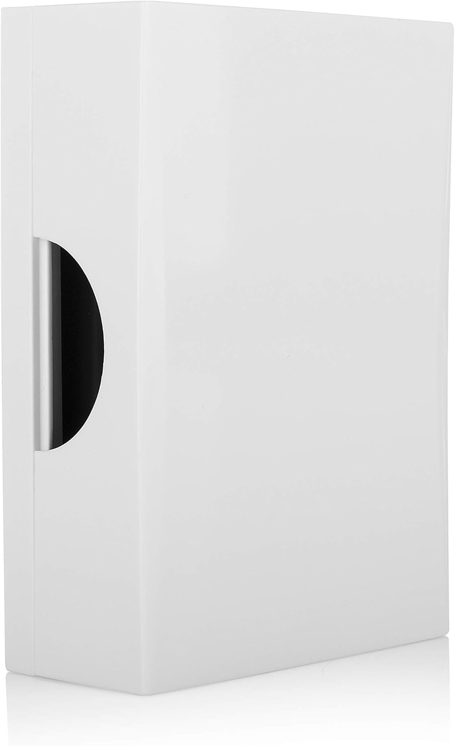 Byron 771 Wired Door Bell, White, Classic Sound – Simple Design – Compatible with Most Chimes – Easy Installation with E4ALL Thankyou card (DBW23061-771)
