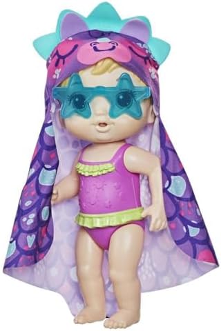 Baby Alive Bebeğimle Suda Eğlence - Gerçekçi Bebek ve Su Oyun Seti, Çocuklar İçin Eğlenceli ve Öğretici Bebek Oyuncağı - Görsel 1