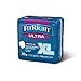 Medline Fitright Ultra Protective Underwear, X-Large, 4 packs of 20 (80 total)