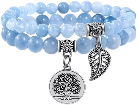 Pulseras dobles de chakra Farfume