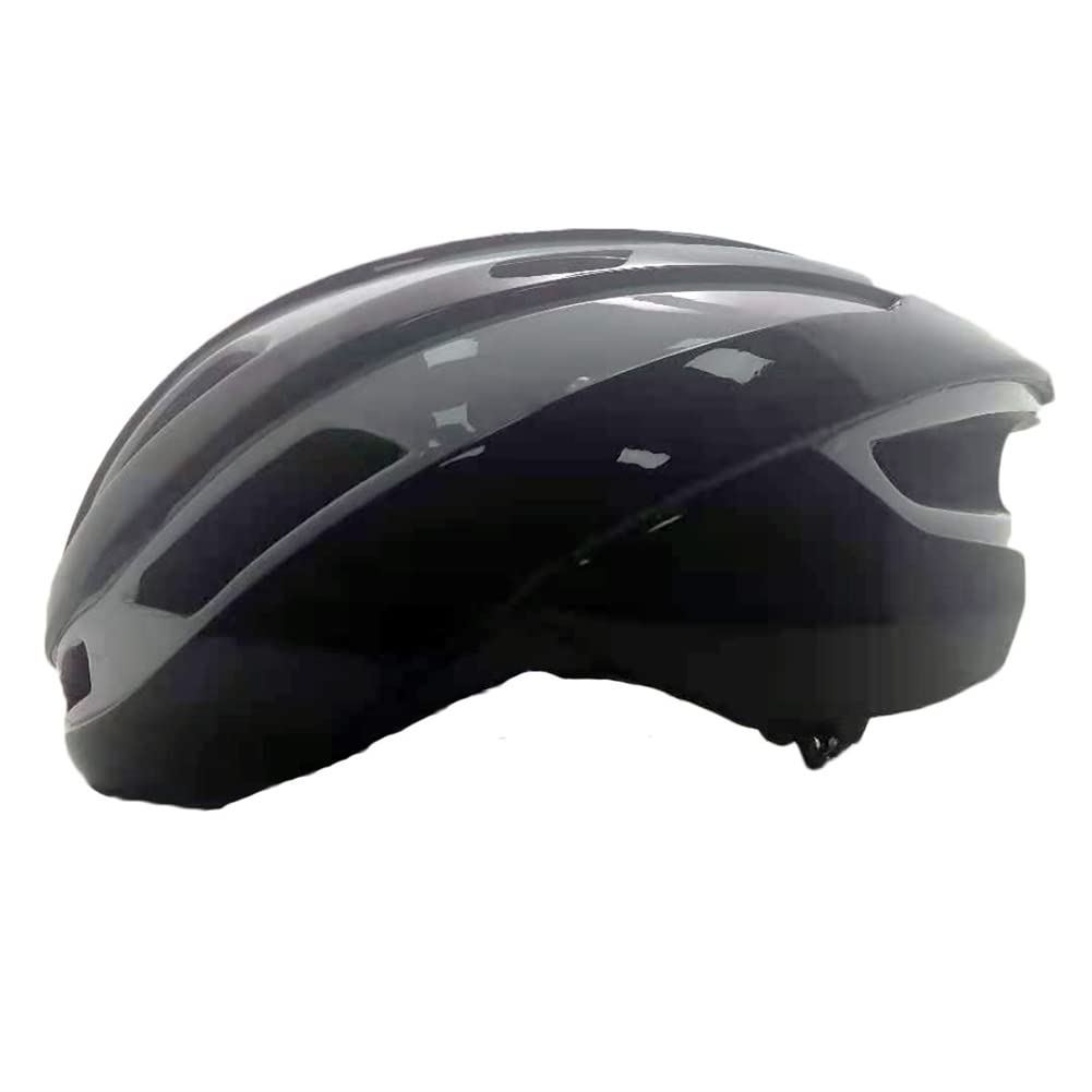Lekki kask jeździecki, dla mężczyzn Kobiety Regulowany Ultralki Stabilne Kaski na rowerze górskie i drogowe, do jazdy na jazda na rowerze jazdy na łyżwach,Black