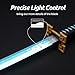 Zisu LED Glowing Anime Cosplay Sword Muichiro Sword - 40 Inch Rechargeable Light Up Sword with Stand & Belt
