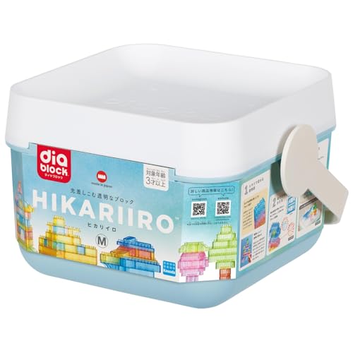 ダイヤブロック HIKARIIRO(ヒカリイロ)|ギフト プレゼント 誕生日 知育 国産 (M)