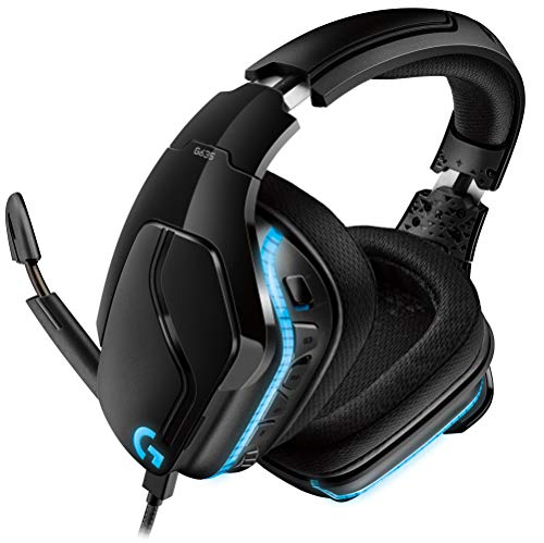 Logitech G635 DTS, X 7.1 Surround Sound LIGHTSYNC RGB PC Gaming Headset