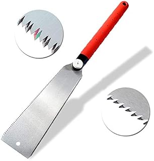 Japanese Saw 22-1/2" Hand Flush Cut Ryoba Pull Saws Flexible Double Edge 10"