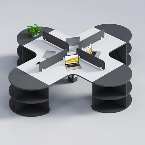 DEOPXF �@�l�l���� �В��f�X�N �����p�f�X�N �r�W�l�X�� 120°L���R�[�i�[�f�U�C�� ���K�ȃI�t�B�X���[�N�̂��߂̍L�X�Ƃ����g�b�v ��c�p�e�[�u�� �G�O�[�N�e�B�u 3?8�l�p�̕����̍\�����T�|�[�g���܂� ���K�͂̃`�[�����K�͂ȃI�t�B�X�X�y�[�X�ɓK