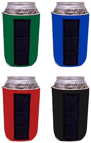 Blank Magnetic Can Coolie Variety Packs (4 Pack)