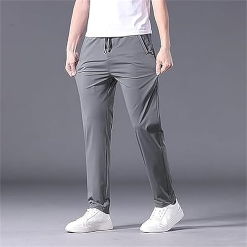 Leenfort Mens Pants, Leenfort Mens Ultra Stretch Quick Drying Pants, Men's Casual Pants Lightweight Hiking Travel Pants4