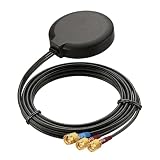 Bingfu 4G LTE MIMO Cellular GPS Adhesive Magnetic Mount Antenna for 4G LTE GPS Cradlepoint IBR900 IBR1700 Sierra Wireless Airlink MG90 MP70 GX450 RV50 RV50X Industrial Gateway Modem Mobile Router