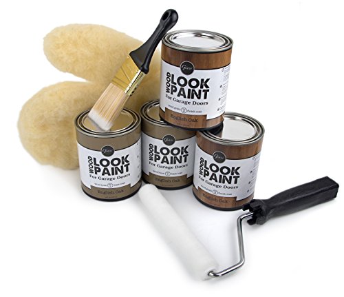 Wood Look Paint Kit For Garage Doors (English Oak) #TOP1